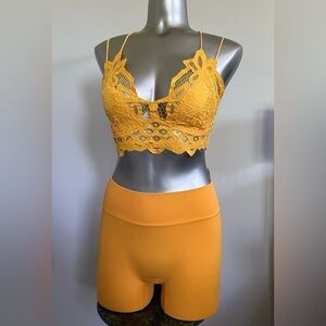 🆕 Free People Gold Intimates Bra